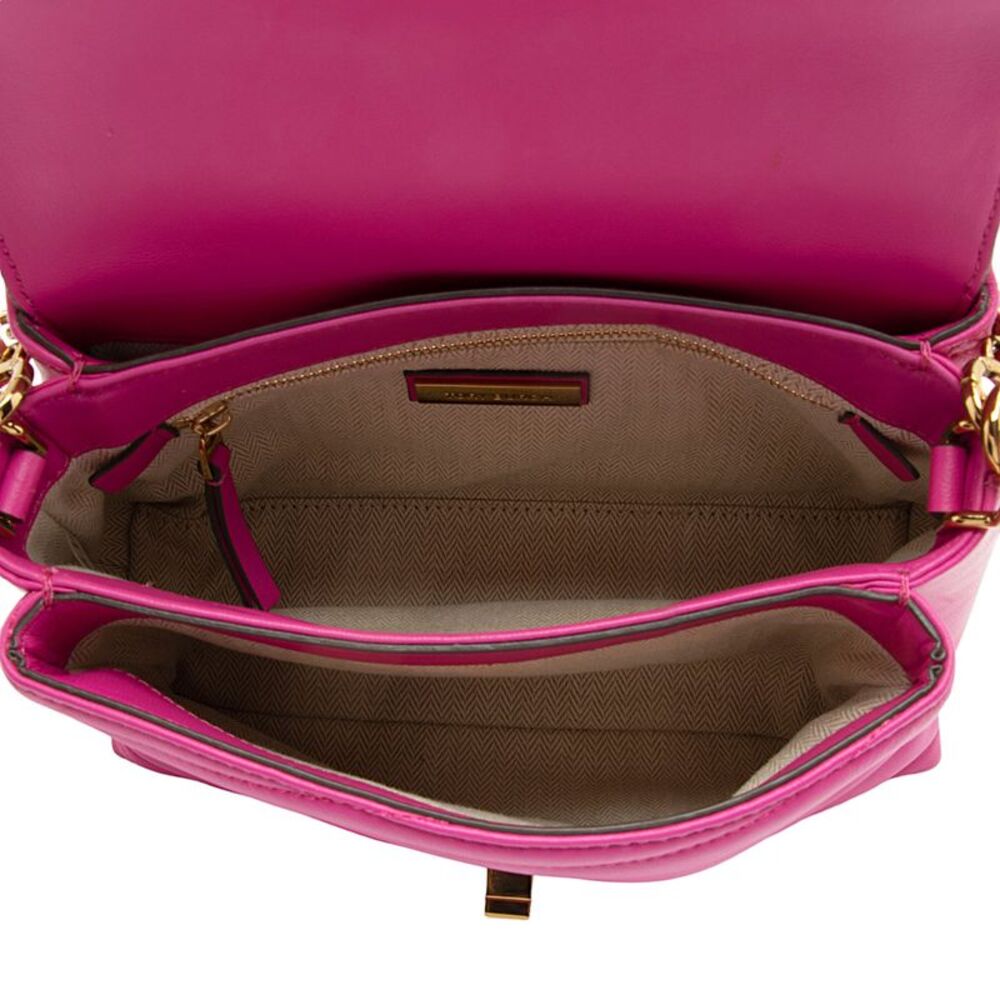 Tory Burch Chevron Leather Kira Top Handle - Picture 6 of 15